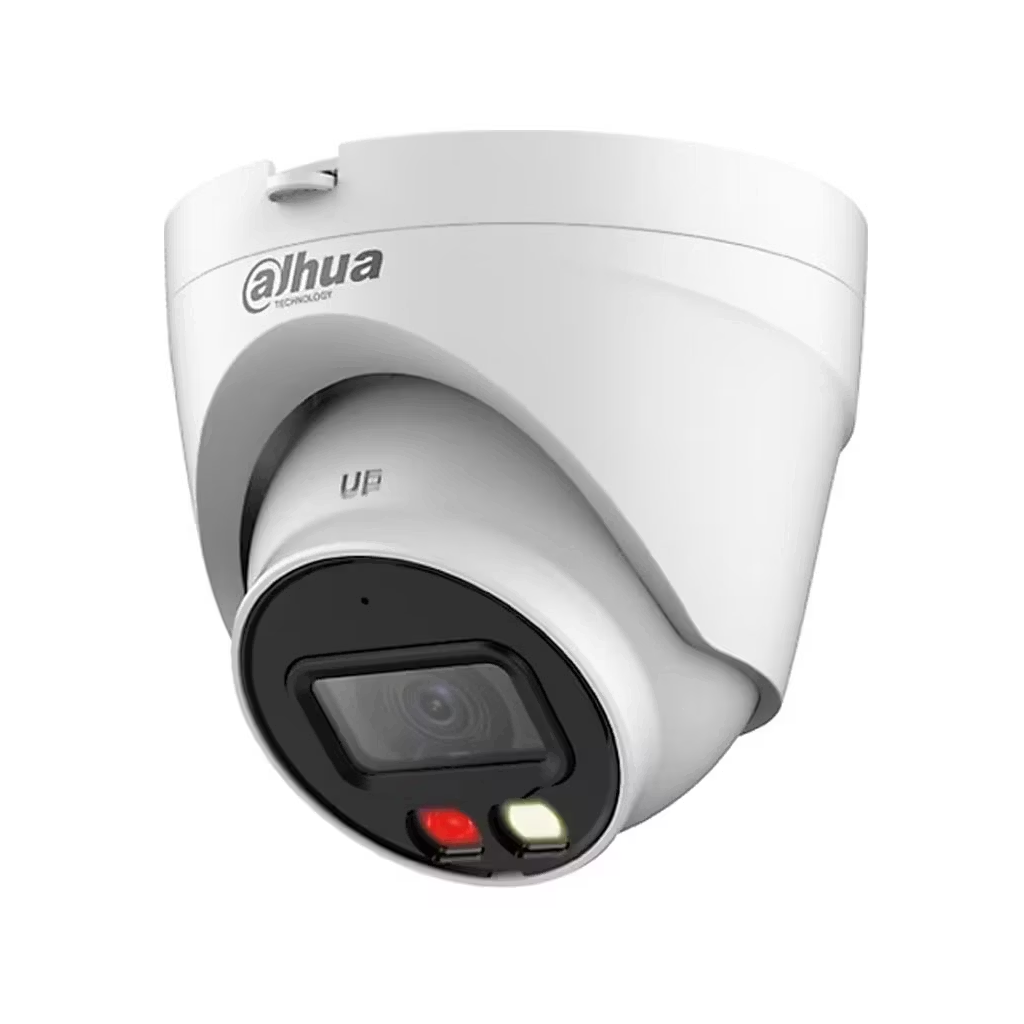 DAHUA IPC-HDW1439V-SA-IL 4Mpix, 2,8mm Lens, Entry Smart Dual Light Fixed-Focal Eyeball, H265+,  30Mt Gece Görüşü,  IP67, Mikrofonlu, PoE Dome IP Kamera