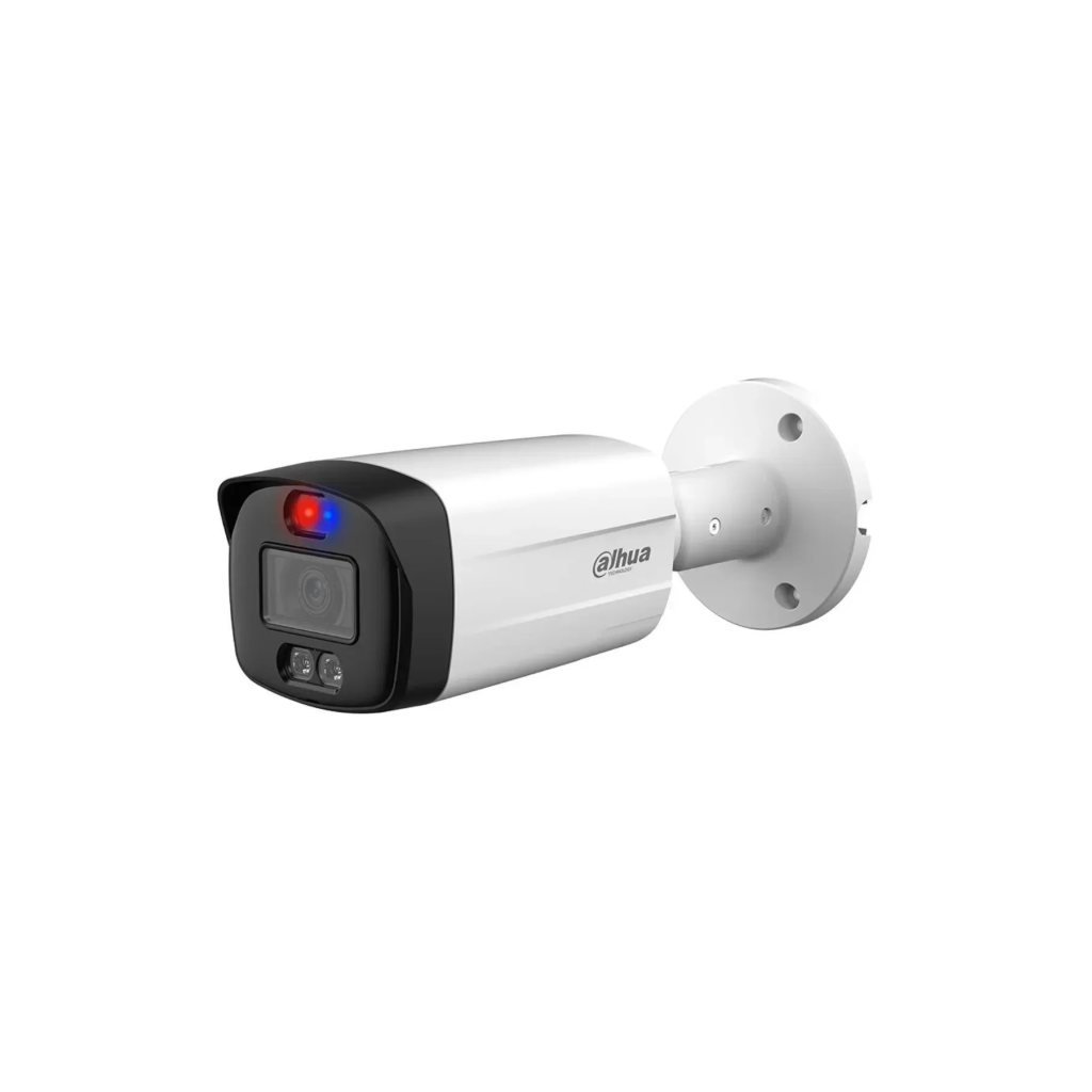 DAHUA IPC-HFW1439TC1-SA-IL, 4Mpix, 3,6mm Lens, SD Kart, Smart Dual Light, H265+, 30Mt Gece Görüşü, Dahili Mikrofon, IP67, PoE Bullet IP Kamera