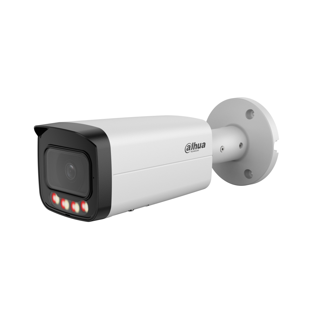 DAHUA IPC-HFW21249T-AS-IL  12Mpix, 2,8mm Lens,SD Kart, Smart Dual Light, H265+, 30Mt Gece Görüşü, IP67, Dahili Mikrofon, PoE Bullet IP Kamera