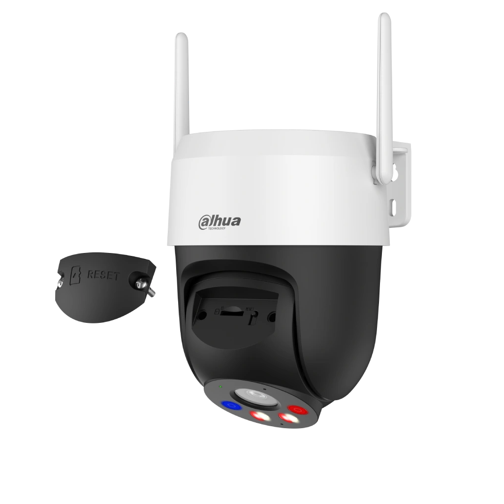 DAHUA P5AS-PV, 5Mpix, 4mm Lens, H265,  Dual Smart Light, IP66, Wifi, Dahili Mikrofon, PT Speed Dome IP Kamera