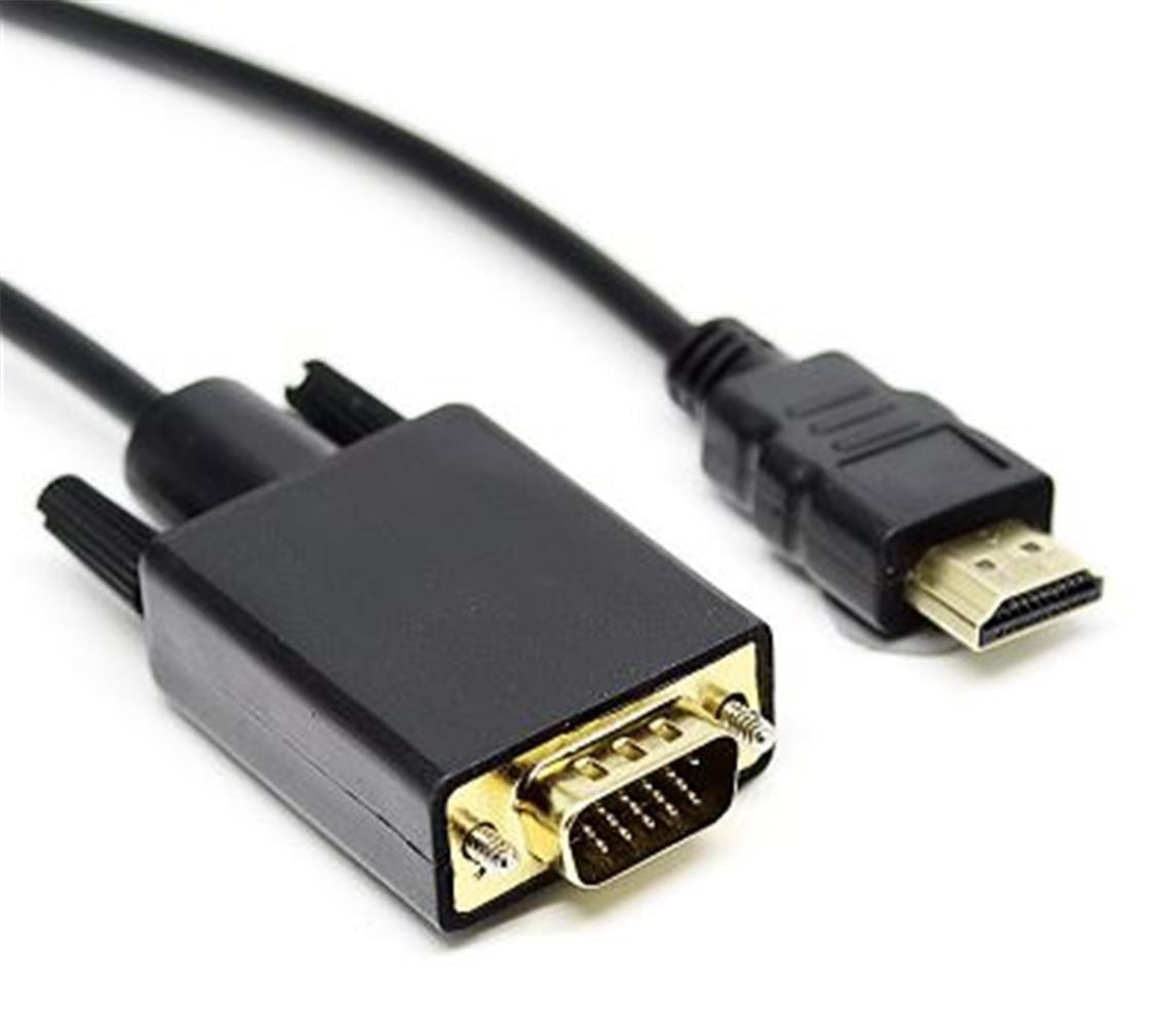 Dark DK HD AHDMIXVGAL180 1.8m HDMI - VGA Güç Destekli Kablo
