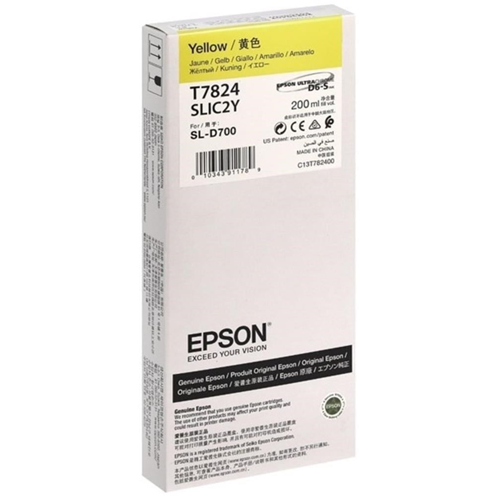 EPSON SURELAB SL-D700 YELLOW MÜREKKEP C13T78240N