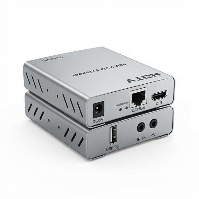 Enkado EKD-HE60KVM 1080p 60 Metre HDMI USB KVM Extender