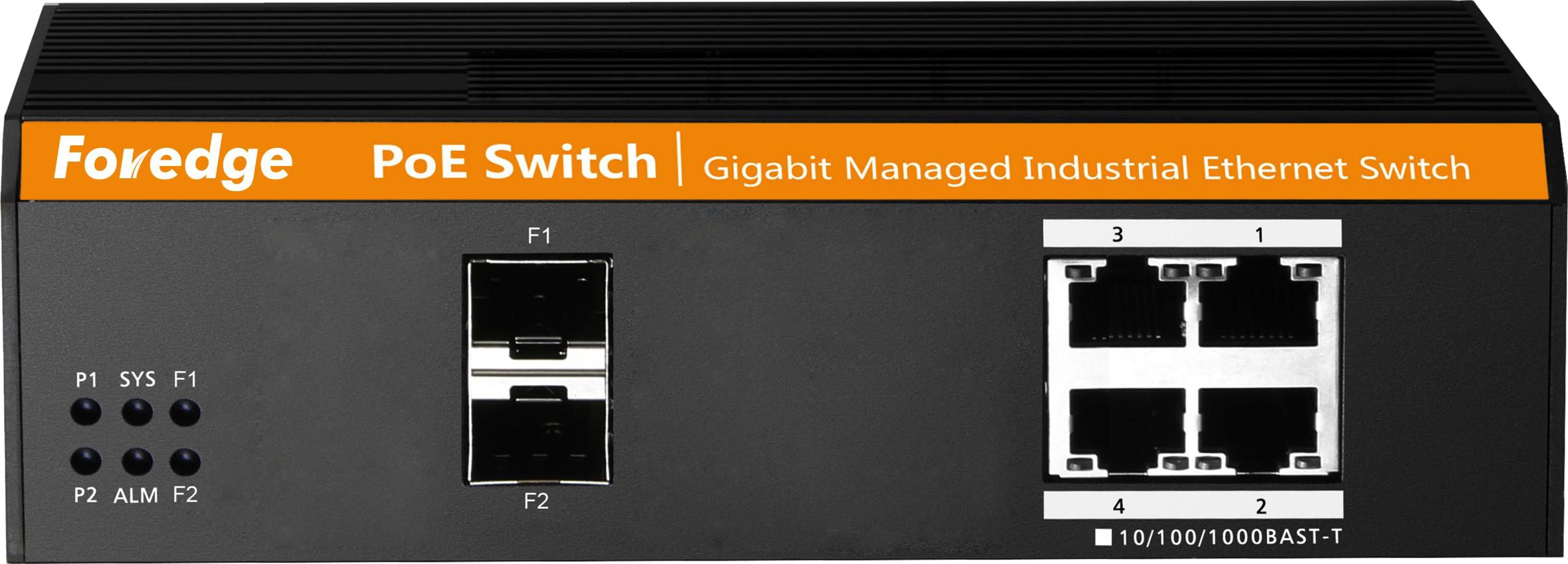 FOREDGE 4port PoE 2-SFP Gigabit Yönetilebilir Switch IS104GPS-2F