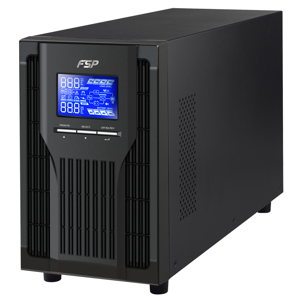 FSP Champ1K 1KVA Online UPS (2x9A Akü)
