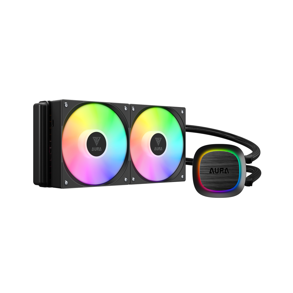 GAMDIAS AURA GL240 V2, 240mm, RGB, 2 Fanlı, CPU Sıvı Soğutma