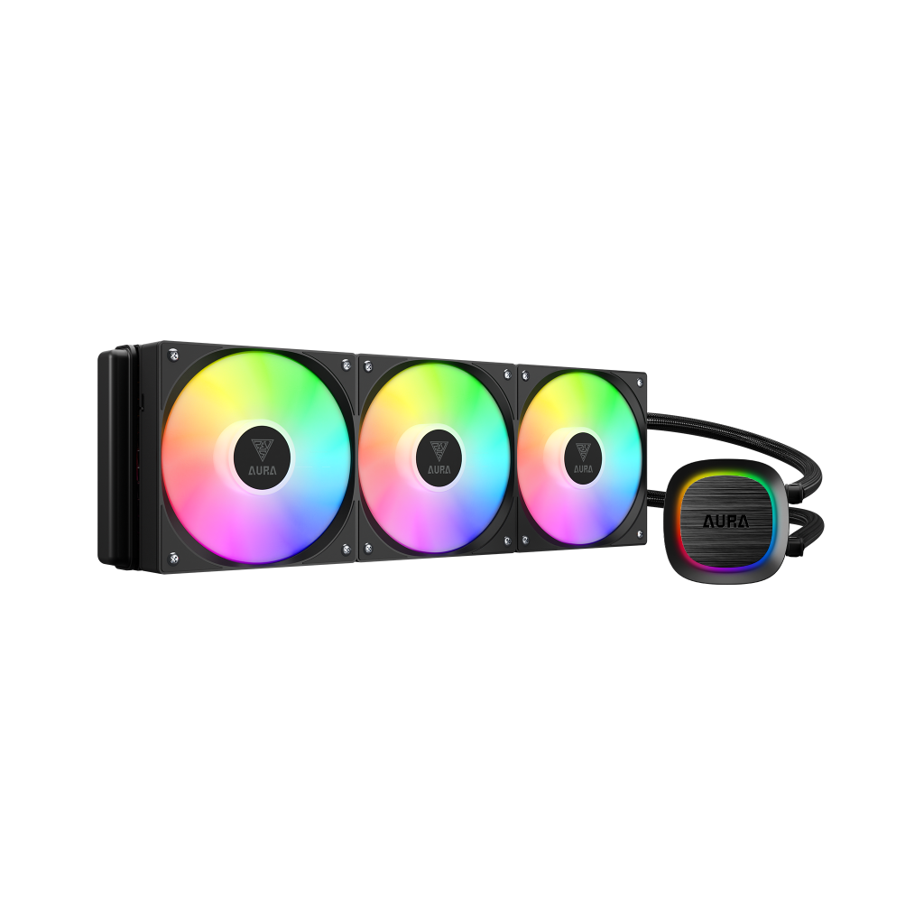 GAMDIAS AURA GL360 V2, 360mm, RGB, 3 Fanlı, CPU Sıvı Soğutma