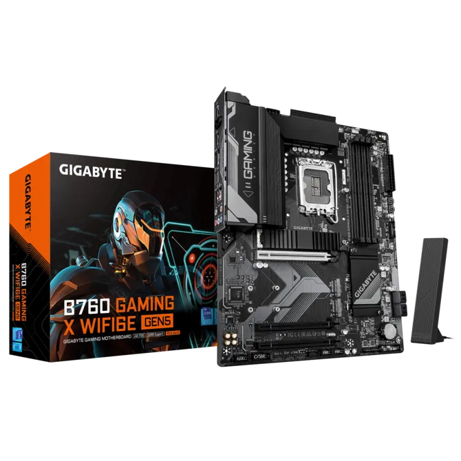 GIGABYTE B760 GAMING X WIFI6E GEN5 DDR5 HDMI-DP PCIE 4.0 1700p ATX