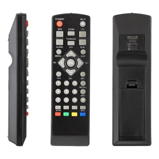 Goldmaster Mini SD - Digimaster Hector Mini Scart - Korax Mini Box - Hiremco Mini SD Wise Uydu Alıcı Kumandası