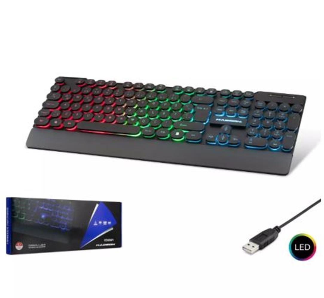 HADRON HDX2604 OYUN KLAVYE LEDLİ KABLOLU Q