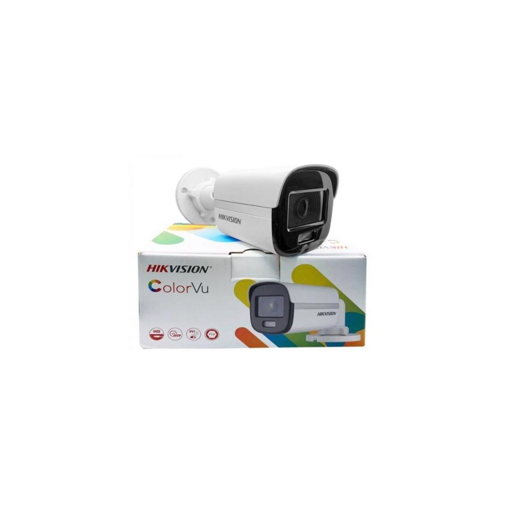 HIKVISION DS-2CE10DF0T-PF, 2Mpix, 3.6mm Lens, 20Mt Gece Görüşü, Full Time Color, Color Vu, IP67, Bullet Kamera