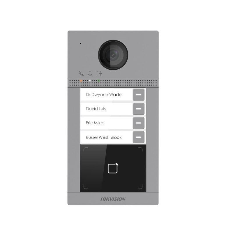 HIKVISION DS-KV8413-WME1 VİLLA TİP DIŞ ORTAM İNTERCOM CİHAZI
