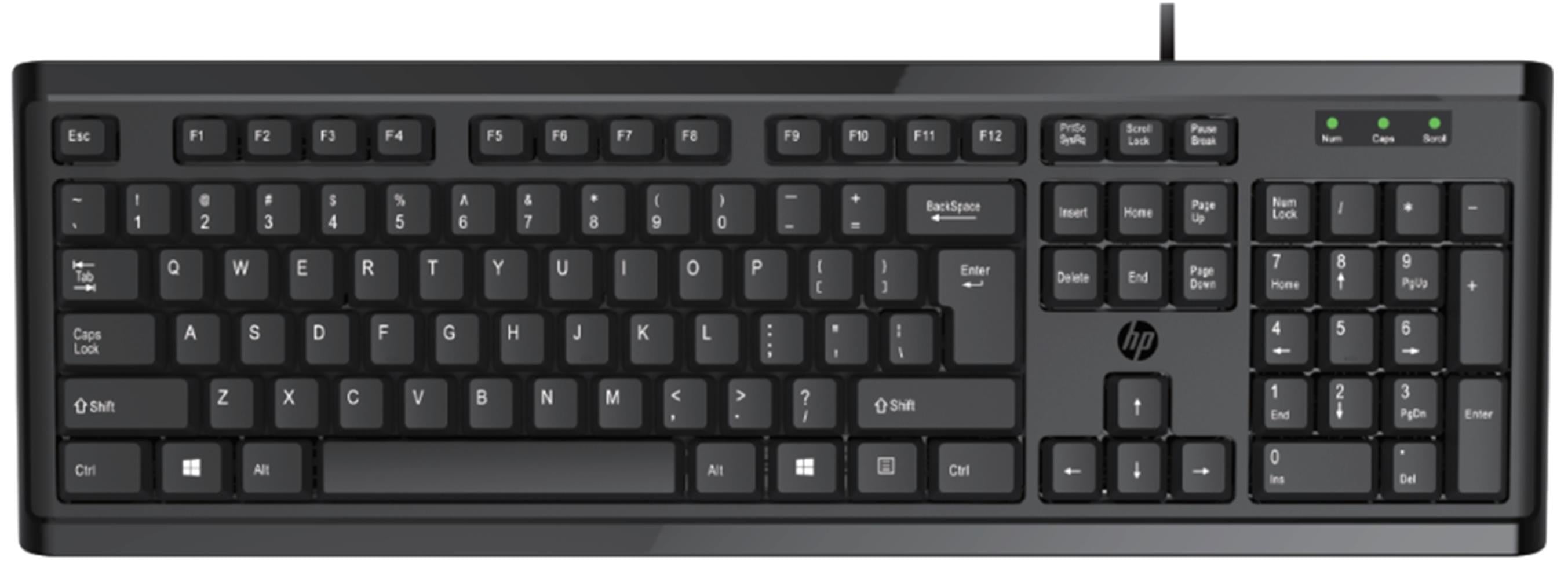 HP 6CB78PA K10 Kablolu Klavye