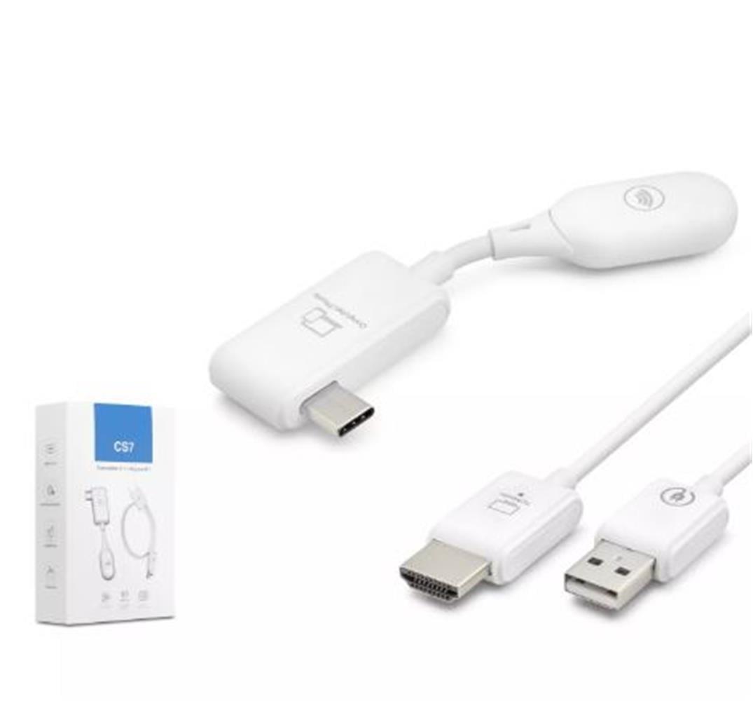 Hadron Hdx1390 Type-C To Hdmı – Type-C’den HDMI’a Kablosuz Görüntü & Ses Aktarım Seti Beyaz