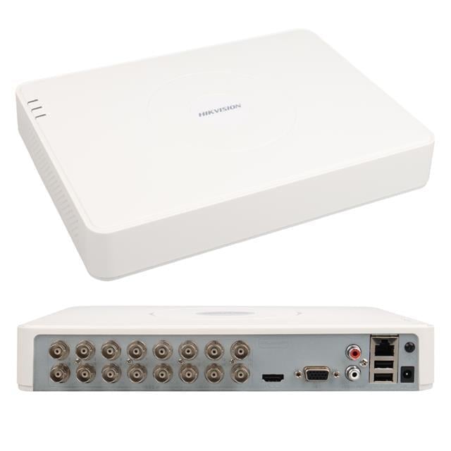 Hikvision DS-7116HGHI-M1 HD-TVI (1080P) Hybrid 16 Kanal Dvr Kayıt Cihazı