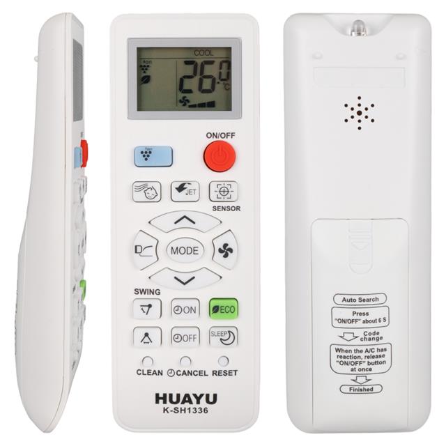 Huayu K-SH1336 Üniversal Sharp Akıllı Klima Kumandası