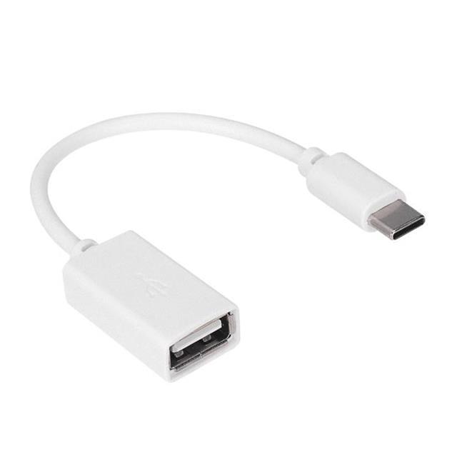 Hytech HY-X112 Beyaz Usb Dişi To Type-C Erkek Otg Çevirici
