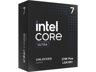 INTEL ULTRA 7 270K PLUS 36MB 24çekirdekli O/B VGA 1851p 125w Kutulu+Fansız