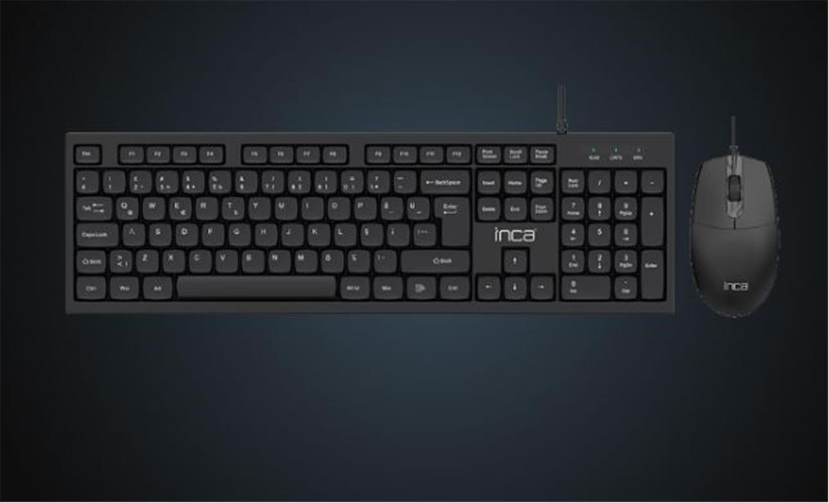 Inca IMK-376T Klavye Mouse Set