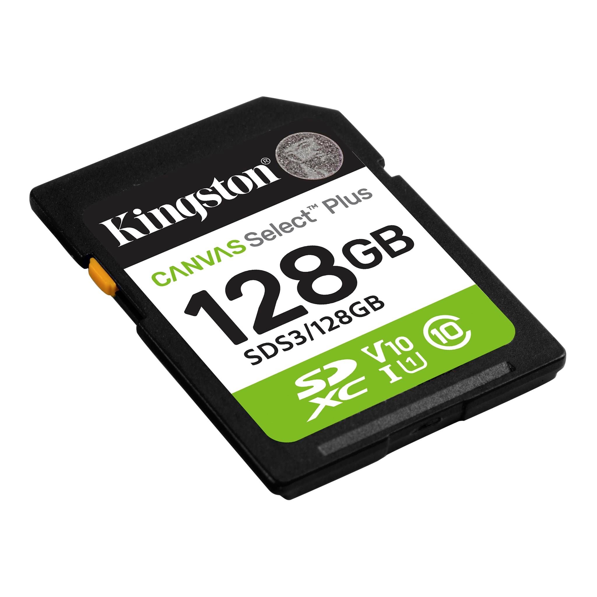 KINGSTON 128GB SDXC Kart Canvas Select Plus SDS3/128GB
