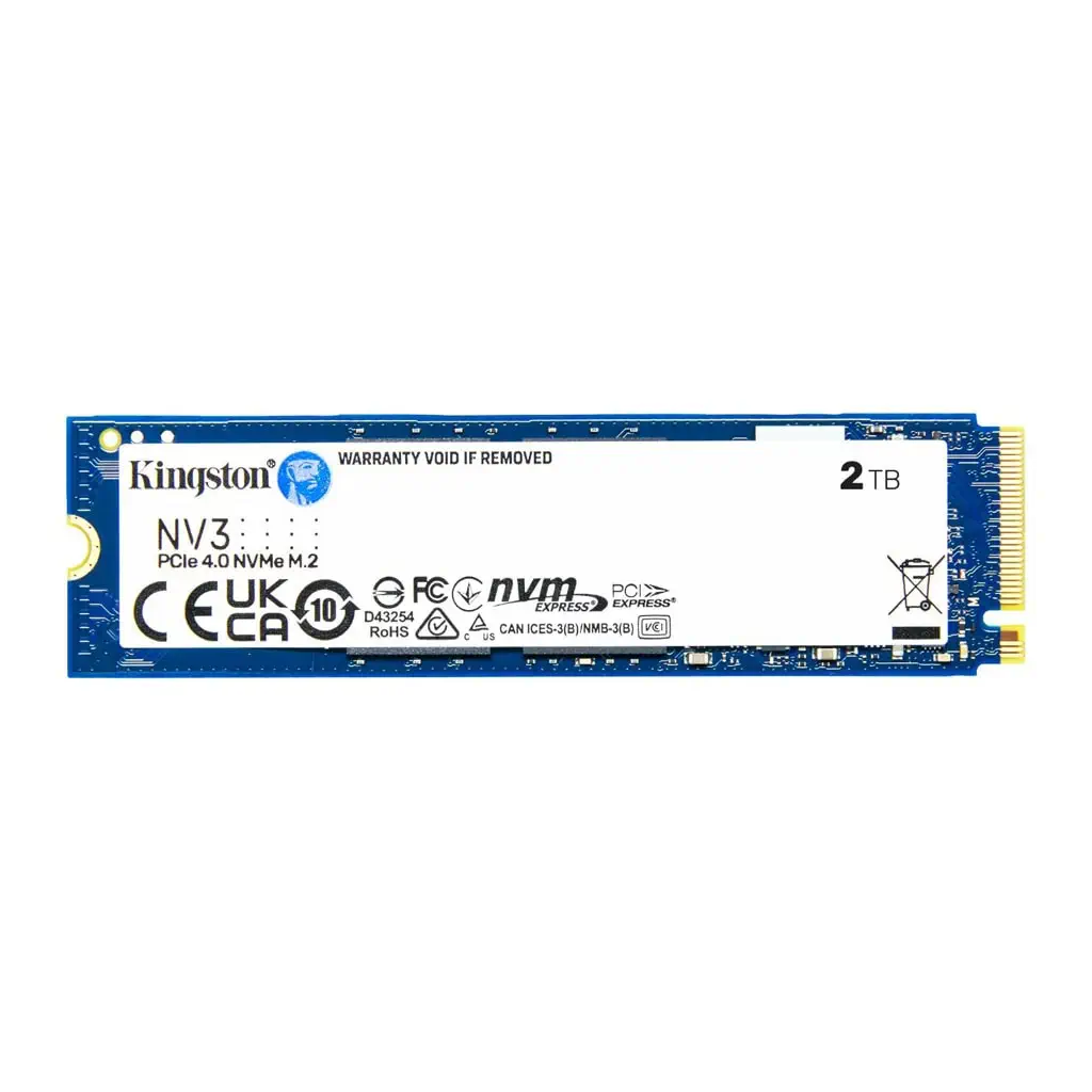 KINGSTON SNV3S/2000G, NV3, 2TB, 6000/5000, Gen4, NVME PCIe M.2 2280, SSD