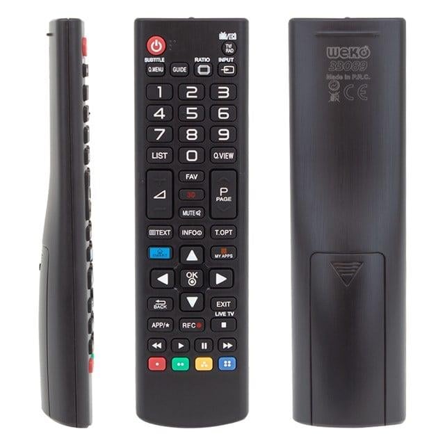LG RM L1162 - 55LB620V - OLED55B1 - OLED77G1 - OLED83C1 - NANO90P - AKB73715601A Smart - My Apps Lcd Led Tv Kumandası