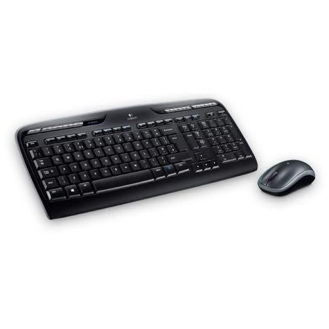 LOGITECH MK330 Kablosuz Q Trk Siyah Multimedya Klavye - Mouse Set 920-003988