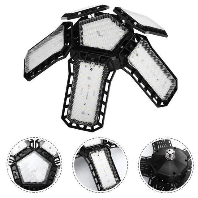 Ledx Ayarlanabilir Açılı 5 Kanatlı 148 Smd Ledli Galaxy Projektör Işığı 60W 6600 Lumen E27 32cm Çap