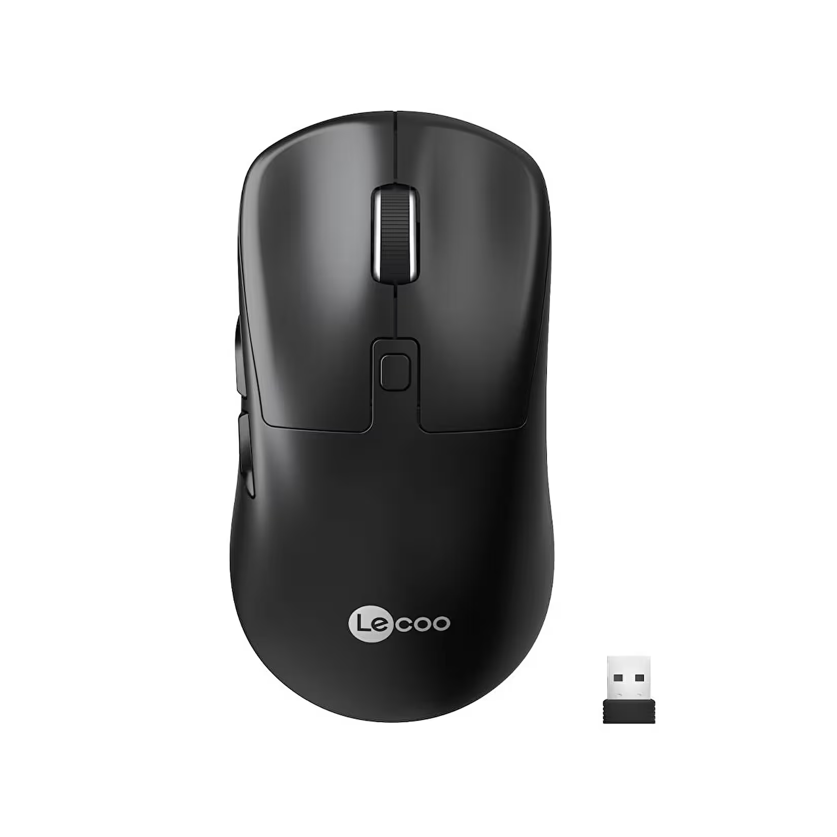 Lenovo Lecoo WS216 Siyah Ergonomik Optik Kablosuz Mouse