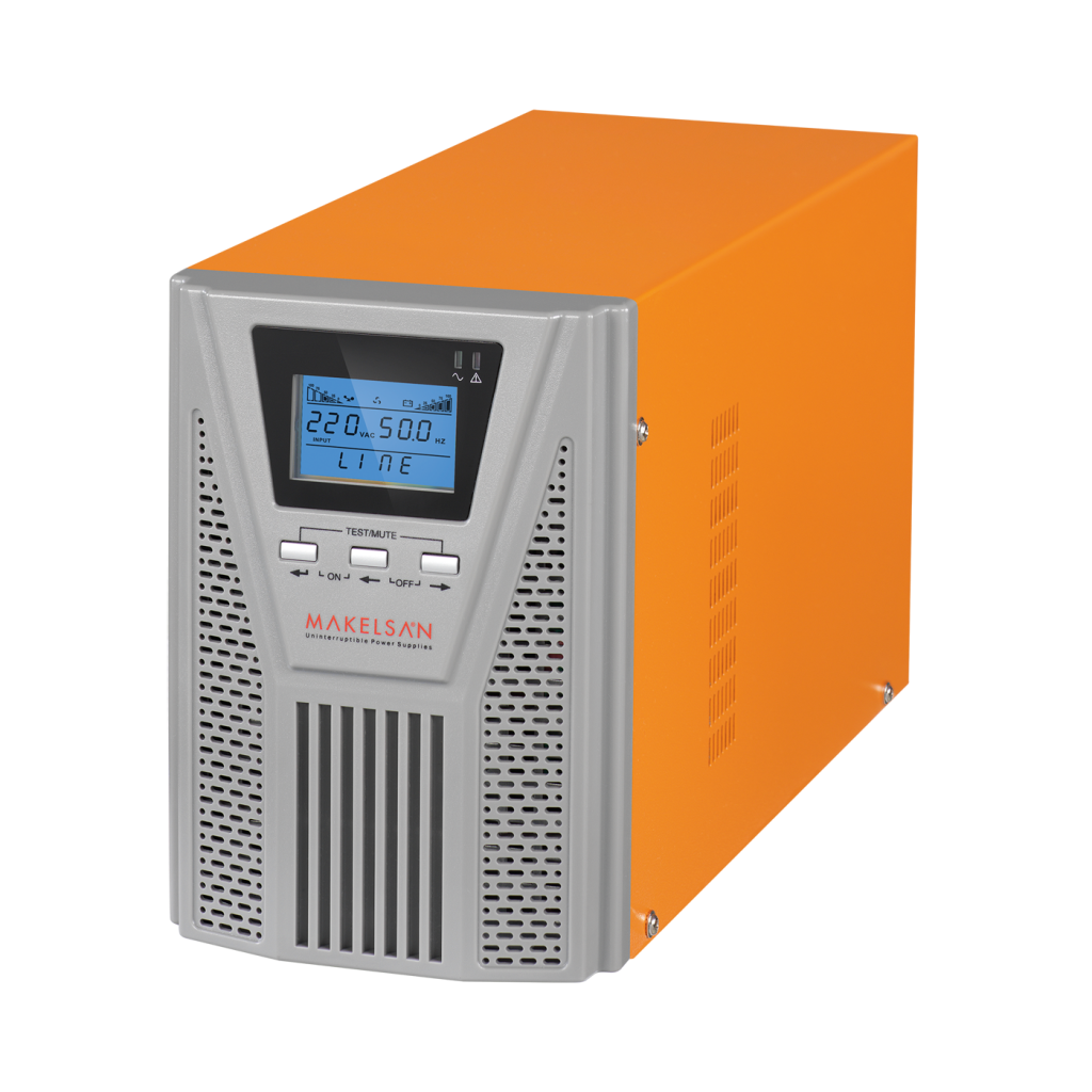 MAKELSAN Powerpack SE 1 KVA Online UPS(2x9A Akü)