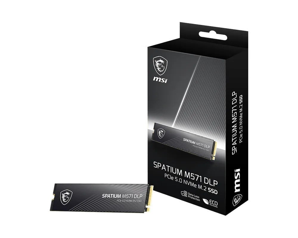 MSI 2TB SPATIUM M571 DLP 14500-11000 M2 NVME GEN5 Disk
