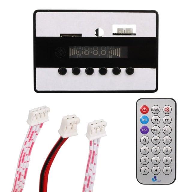 Magicvoice MV-14907 USB-SD-AUX-Bluetooth Kumandalı Ekranlı Oto Teyp Çevirici Dijital Player Board