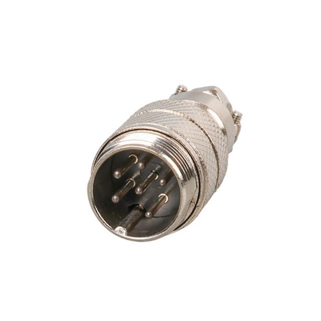 Mayk GX16-6 Pinli Metal Erkek Konnektör (M16 - 16mm)