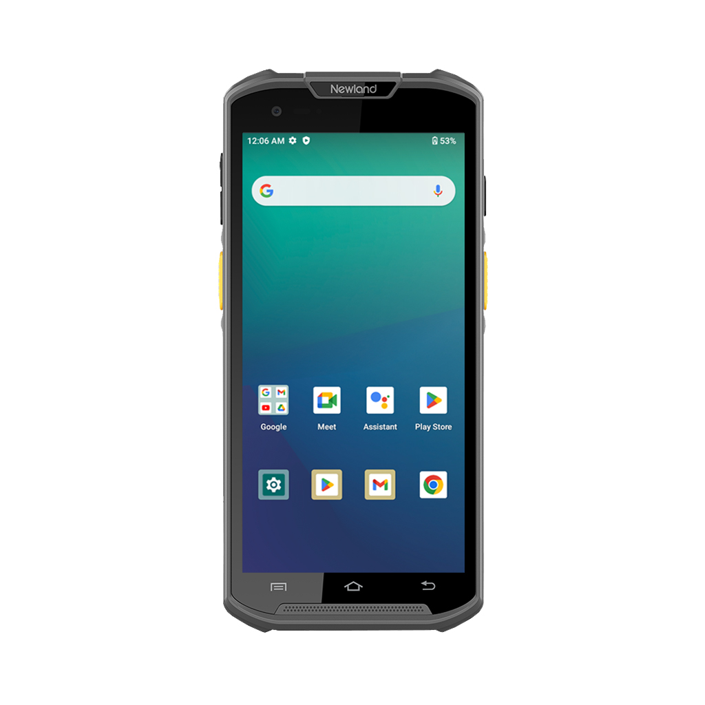 NEWLAND MT9300-W4-SS-DO, WiFi, Data Only, Android, GPS, NFC, Bluetooth, 5.5 inç Dokunmatik Ekran, 2D Karekod, EL Terminali (Kılıf var)