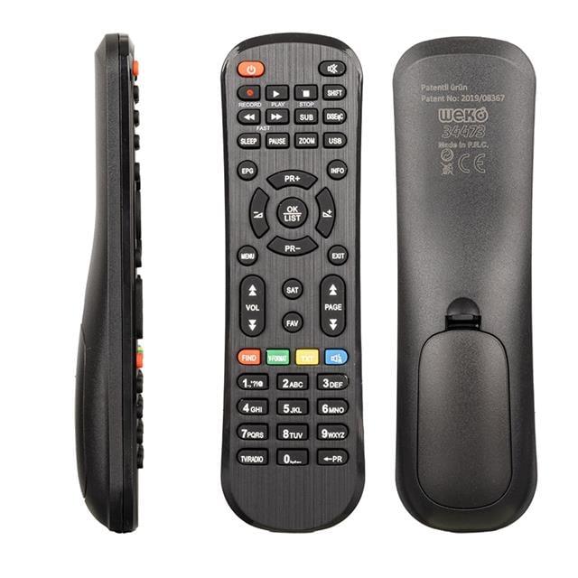 Next Punto + Plus Minix HD - X Box Forza - Starbox Uydu Alıcı Kumandası