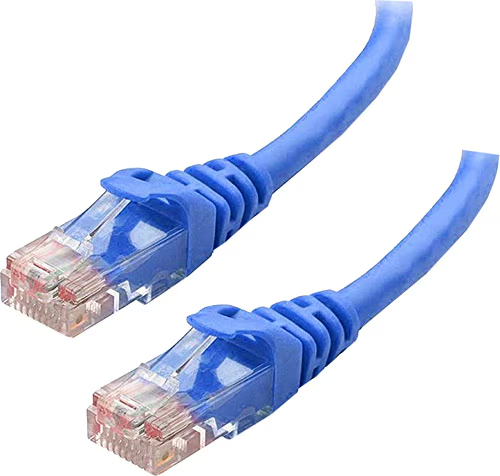 ODS 3metre CAT6 Utp LSZH Saf Bakır Mavi Patch Kablo (5'li paket)