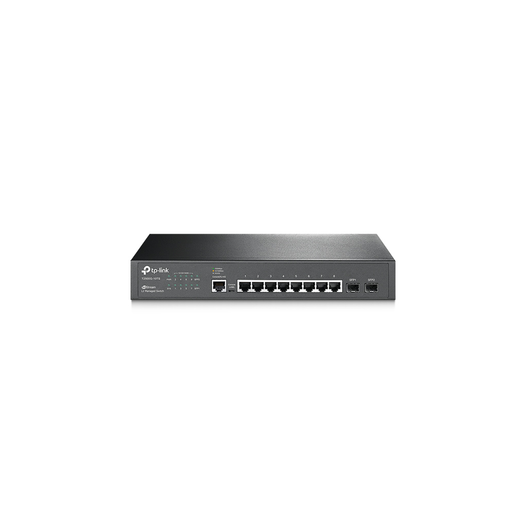 OMADA SG3210, 8 Port GigaBit, 2Port GigaBit SFP, Yönetilebilir, Rackmount Metal Kasa Switch