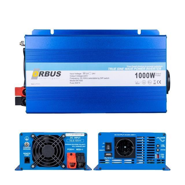 Orbus OTS1000W 12 Volt 1000 Watt Tam Sinüs İnvertör