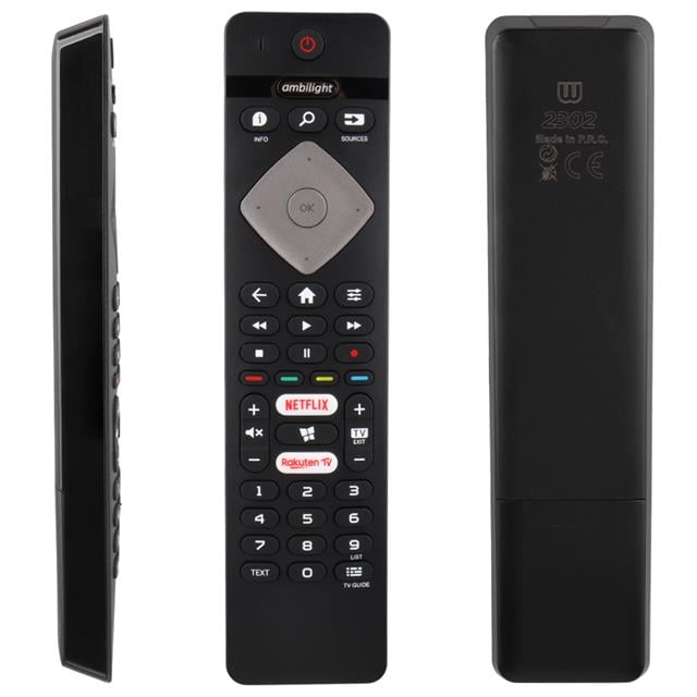 Philips 43PUS6504/62 Ambilight Netflix-Rakuten Tv Tuşlu Led Tv Kumandası