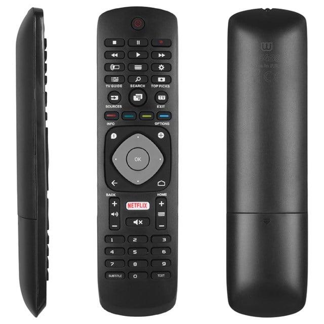 Philips RM-L1285 - 2422549001911 - 43PUS6262/12 - 50PFL3807H/12 Netflix Tuşlu Lcd TV Kumanda