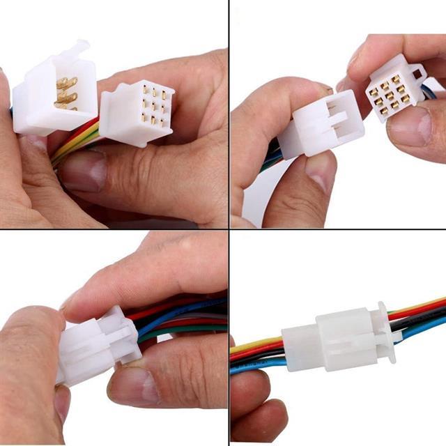 PowerMaster 9 Pin Araba-Motosiklet Soketi