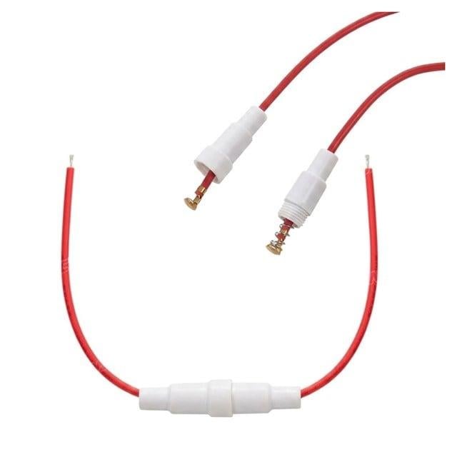 PowerMaster IC-237 Kablolu Cam Sigorta Yuvası (5x20mm) 20cm Kablolu