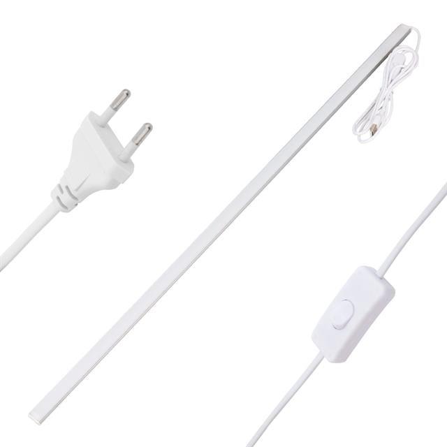 PowerMaster PM-28748 DC5V-14W 68 Led 70cm 6500K Alüminyum Kasa Seyyar USB Çubuk Led