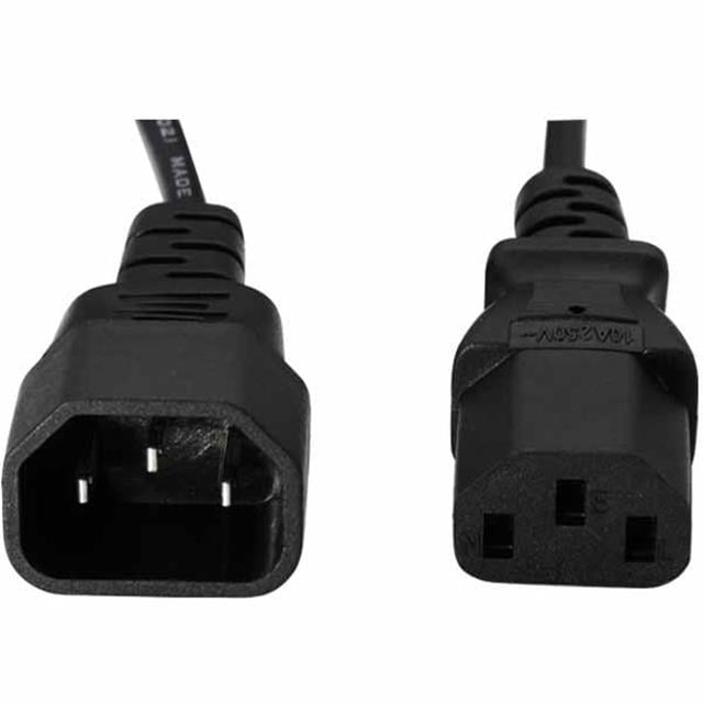 PowerMaster PM-567 C14 C13 Power Güç Kablosu Ara Uzatma 3x0.75mm 1.8 Metre UPS PDU Kablosu (10A 250V)