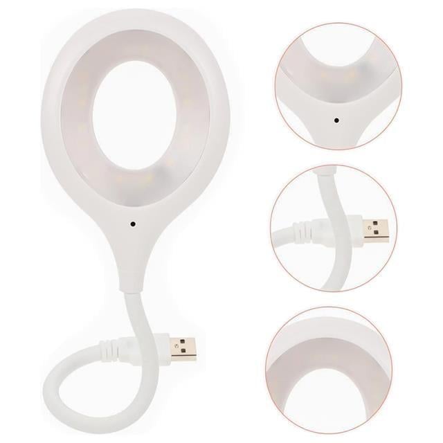 PowerMaster Portatif Akrobatik 20 SMD Ledli USB Gece Kitap Okuma Çalışma Lambası (Powerbank Uyumlu)