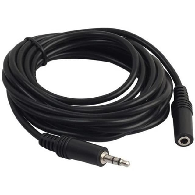 Powermaster 3.5 Mm Stereo Erkek/Dişi 5 Metre Aux Çevirici Uzatma Kablo PM-5758