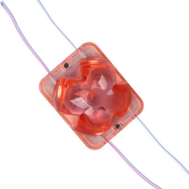 Powermaster PM-14720 12 Volt 2 Watt Kırmızı Sabit 4333-3030 Modül Led 43x33x28mm