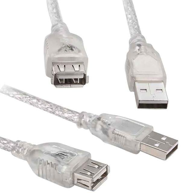 Powermaster PM-18806 Şeffaf 10 Metre Usb 2.0 Uzatma Kablosu