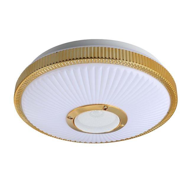 Powermaster PM-27332 Beyaz 34*8.5 Cm 24 Watt Bluetooth Hoparlörlü Tavan Aydınlatma (AL-BL300) Tornavida Hediyeli