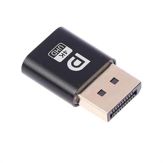 Powermaster PM-29415 Displayport 4K Uhd Dummy Plug Sanal Monitör Ekran Kartı Emülatörü